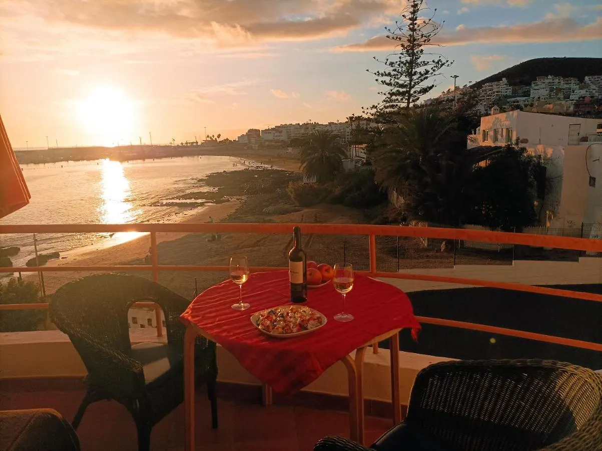 Apartment First Line Playa Los Cristianos Beachfront Ocean View