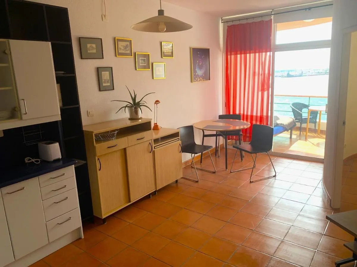 Apartment First Line Playa Los Cristianos Beachfront Ocean View Spain